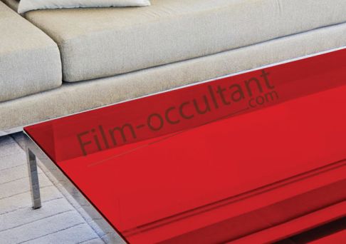 Film decoration adhésif couleur Rouge transparent Film decoration adhésif couleur Rouge transparent