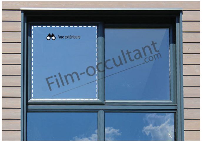 Film Fenêtre Anti Regard Film Miroir 99% Anti-Chaleur Anti-Lumière Film  Adhésif Film De Protection Solaire pour Le Bureau Salle De Bains Domicile  (Color : Black, Size : 152cmx200cm) : : Cuisine et